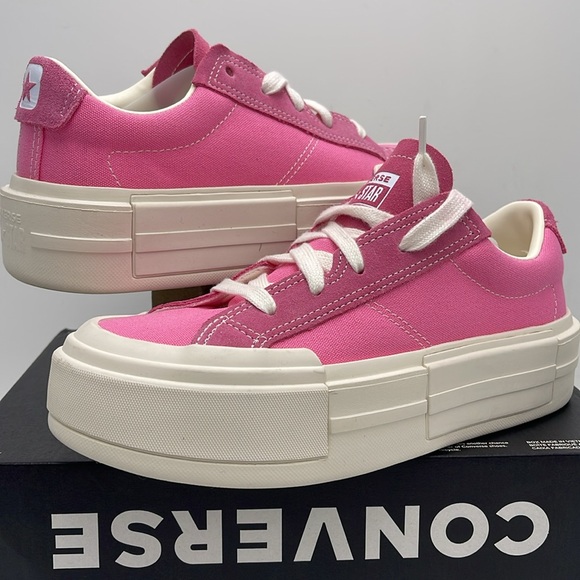 Converse WMNS CTAS CRUISE OX PINK/WHITE/EGRET A10440C Platforms Sneakers - Picture 1 of 16
